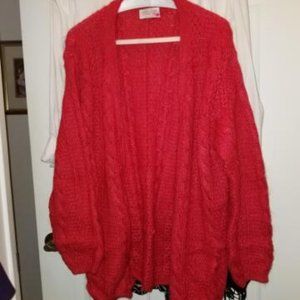 Red Knitted Sweater